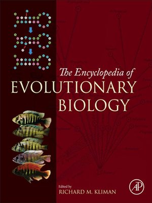 cover image of Encyclopedia of Evolutionary Biology